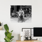 Racing Motorcycle, 1922 Poster (Thuiskantoor)