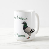 Racing Pigeon Fancier Mug (Devant droit)