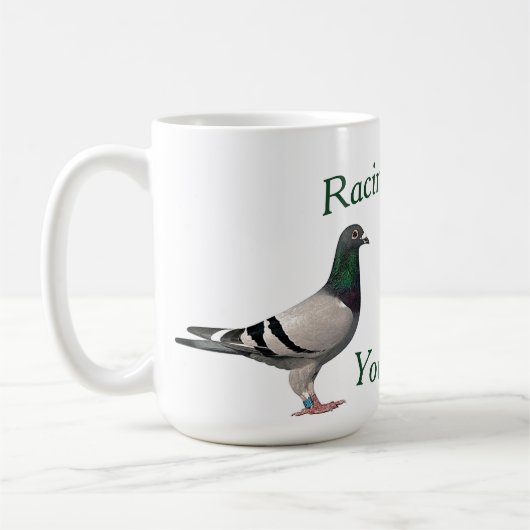 Racing Pigeon Fancier Mug (Gauche)