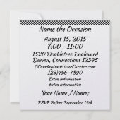 Racing Race Car Event Invitation (Dos)