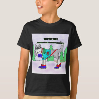 RACING SIBERIAN CARTOON T-SHIRT