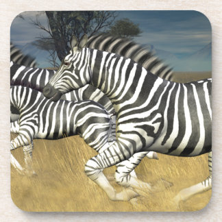 Racing Stripes - Zebra Bier Onderzetter