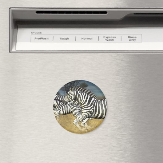 Racing Stripes - Zebra Magneet (Insitu (Vaatwasser))