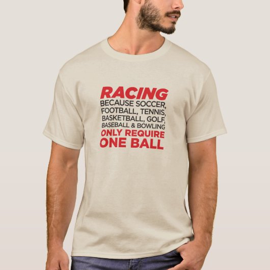 Racing T-shirt (Voorkant)