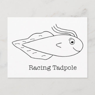 Racing Tadpole Briefkaart