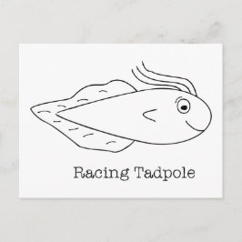 Racing Tadpole Briefkaart