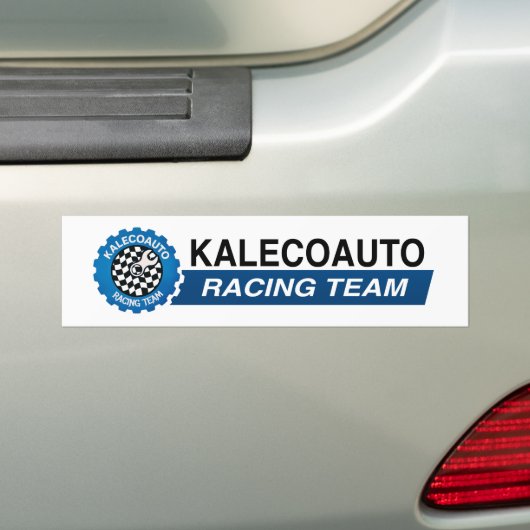 Racing Team Bumpersticker (Op auto)