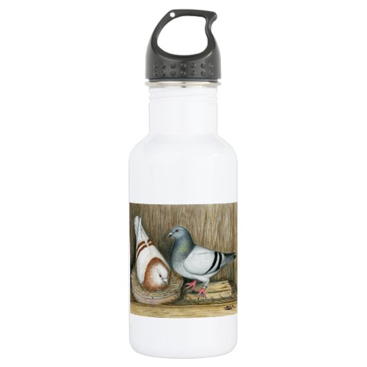 Racing thuisleven waterfles (Voorkant)