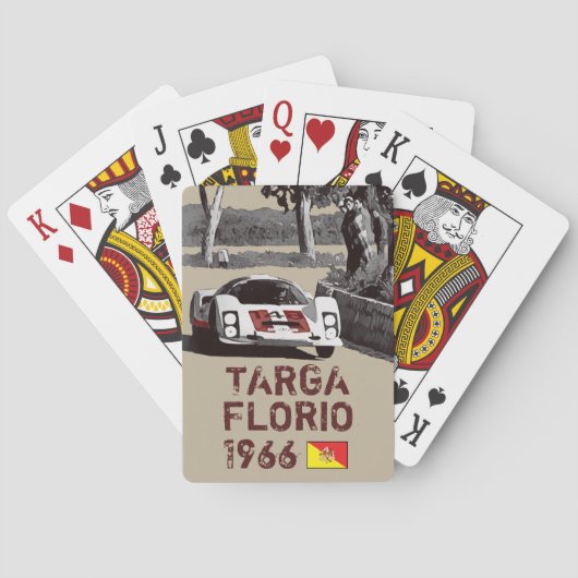 RACING UIT 1966 POKERKAARTEN (Achterkant)