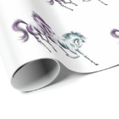 Racing van wilde paarden cadeaupapier (Rol Hoek)