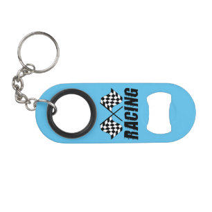 Racing vlag flesopener mini flessenopener