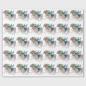 Racing voor de Kroon Cadeaupapier (Vlak)