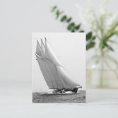 Racing Yacht Atlantic, 1904 Briefkaart (Staand voorkant)