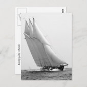 Racing Yacht Atlantic, 1904 Briefkaart (Voorkant / Achterkant)