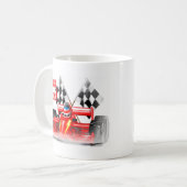 Racingtandwielen Koffiemok (Voorkant links)