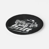 Racingwagen _ Motor (253) Papieren Bordje (Gekanteld)