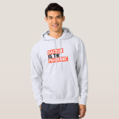 Racisme is de pandemie hoodie (Voorkant volledig)