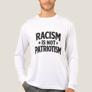 Racisme is geen patriottisme Sociaal activiste Tri-Blend Shirt