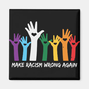 Racisme verkeerde harthanden maken magneet