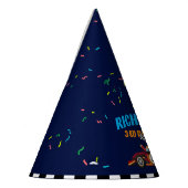 Racistisch Kind: Birthday Race Car Theme Feesthoedjes (Links)