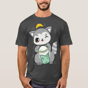 Racistische Drinken Boba voor de bouwpremie T-shirt