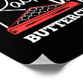 Rack em up Buttercup Pool Player Billiards Poster (Hoek)