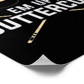 Rack em up Buttercup Pool Player Billiards Poster (Hoek)