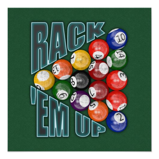 Rack Em Up Perfect Poster (Voorkant)