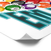 Rack-up Billiards Poster (Hoek)