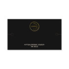 Rackelet Display Black met logo juwelier display