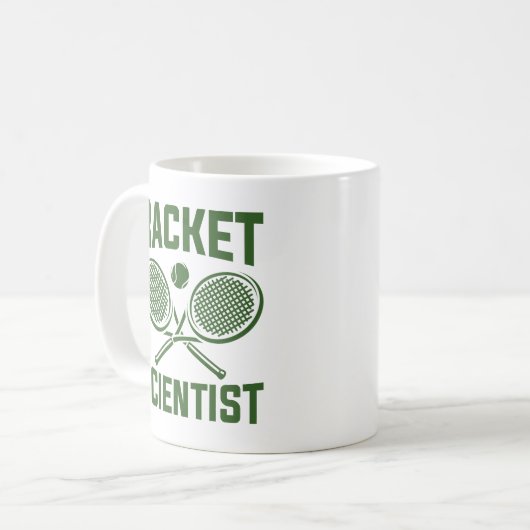 Racket Scientist Koffiemok (Voorkant links)