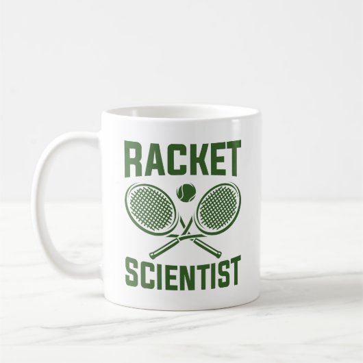 Racket Scientist Koffiemok (Links)