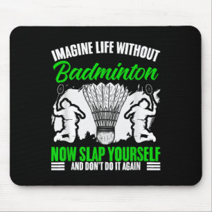 Racket Shuttle Sport Hobby Leven Zonder Badminton Muismat