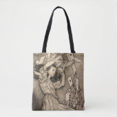 Rackham Alice Gerestaureerd  Wonderland Art Tas (Voorkant)
