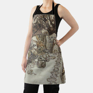  Rackham Mad Tea Party Alice in Wonderland Schort
