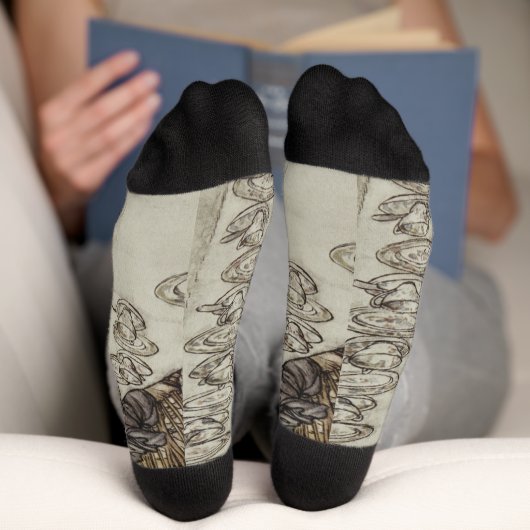 Rackham Mad Tea Party Alice in Wonderland Sokken (Onderkant)