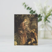 Rackham's Valkyrie Briefkaart (Staand voorkant)