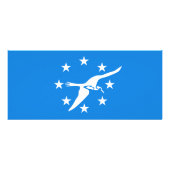 Rackkaart met vlag van Corpus Christi, VS Reclamekaart (Achterkant)