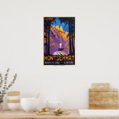 Rackrail MONTSERRAT Barcelona Poster (Keuken)