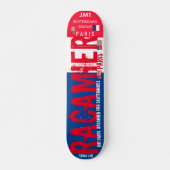 RACMIER JMT PARIJS 7 3/4" Skateboard Deck (Voorkant)