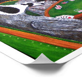 Racons poker poster (Hoek)