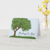 Raconter pour vous Carte de voeux pour maladie chr (Fleur jaune)