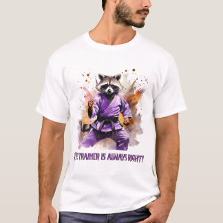 Racoon-coach, sport t-shirt