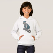 Racoon comme artisan avec une clé (Devant entier)