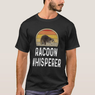 Racoon Hunter Gifts Grappige Raccoon Whisperer Hun T-shirt