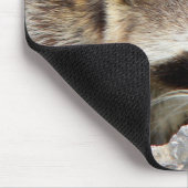 Racoon Mousepad Muismat (Hoek)