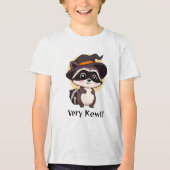 Racoon Witch Very Kewl Tri-Blend Shirt (Voorkant)