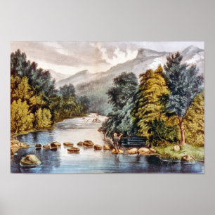 Racquet River—Adirondacks Poster Print