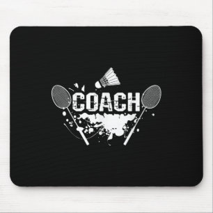 Racquet Smash Shuttle Coach Badminton  Muismat