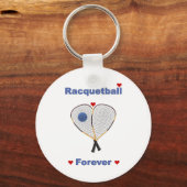 Racquetball Forever Sleutelhanger (Voorkant)